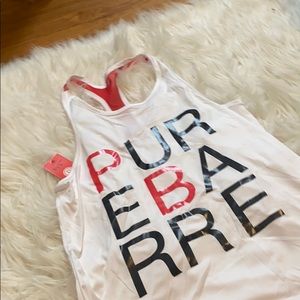 Brand new with tags pure barre tank